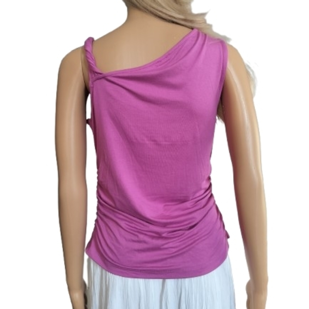 INC International Concepts Fuchsia Drape Neck Camisole Top Size S NWT - Picture 5 of 7